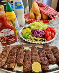 همبرگر خانگی