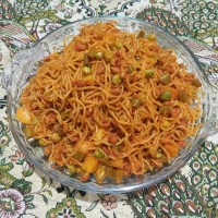 ماکارونی سبزیجات