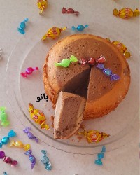 کیک دو رنگ،بانو پز