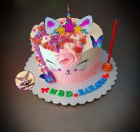 کیک تک شاخ جذاب