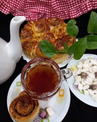 نان رول دارچین