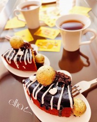 کیک نسکافه ای ساده