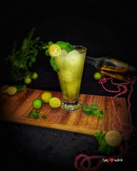 ⁦چالش عکس نوشیدنی خنک شربت آبلیمو ⁦❤️⁩⁦❤️⁩⁦❤️⁩