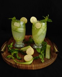 شربت لیموناد با خیار