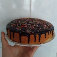 کیک جادویی شکلاتی