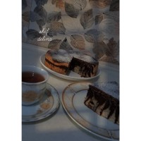 کیک زبرا پنبه ای