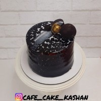 کیک با سس براق