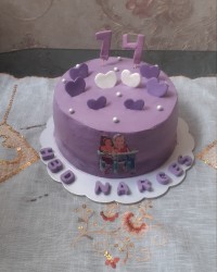 کیک تولد ،سفارش دوست گلم الهام جون برا تولد دخترشون