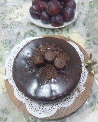 کیک فوق شکلاتی