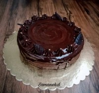 کیک شیفون (فول شکلات)