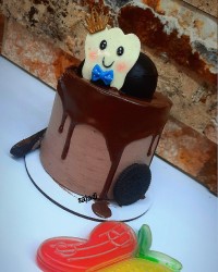 کیک دندون دخملم (اولین دندان)