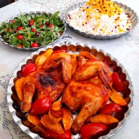 خوراک مرغ مجلسی