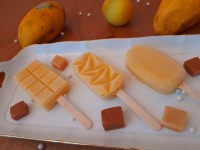 بستنی یخی میوه انبه