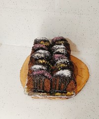 کیک خیس کافه ای