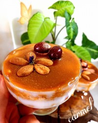☆دســر محلبـی کاراملــی☆