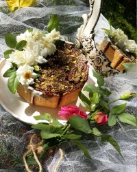 کیک یخچالی «چالش عکس در آینه»