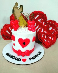 مینی کیک سالگرد ازدواج