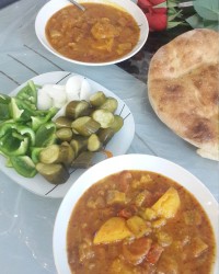 بادمجان بز واش