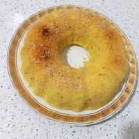 کیک کنجد و زعفران