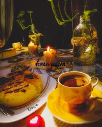 کیک ساده نارگیلی