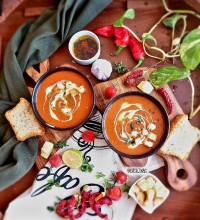 سوپ گوجه فرنگی (فرانسوی)