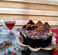 کیک نسکافه ای بی بی