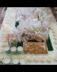 اش شیربرنج نذری حضرت رقیه