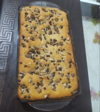 کیک ماست و گردو