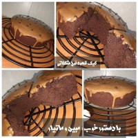 کیک-قهوه-گردویی-فول-شکلاتی