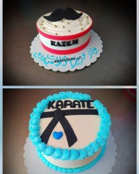 کیک مردونه کیک کاراته