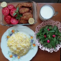 ناهار شامی ?