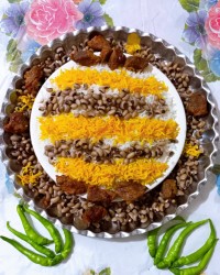 چلو دیزی کاشانی