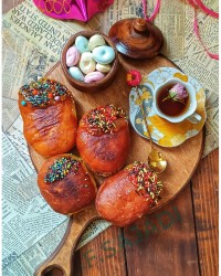 پیراشکی کرم دار