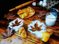 نان مغز دار شکلاتی