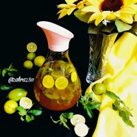 شربت لیمو زعفران