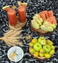 شربت هندوانه چالش عکس تابستونی