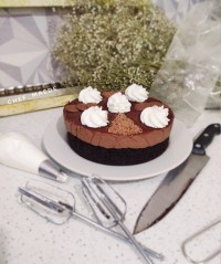 چیز کیک شکلاتی