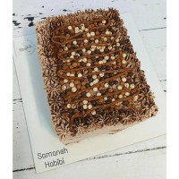 کیک برشی (بدون آرد و شیر و روغن)