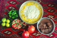 خورش فسنجان با بوقلمون