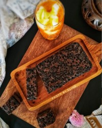 کیک براونی بدون تخم مرغ