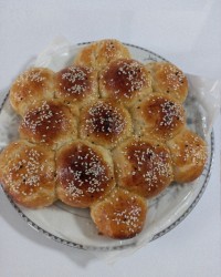 نان لانه زنبوری مغزشکلاتی