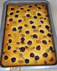 کیک آلبالویی