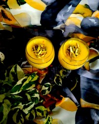 محلبی زعفرانی چالش آشپزی بوقت عشق