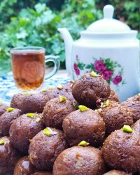 توپک خرمایی کپشن??