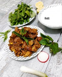 خوراک دل مرغ