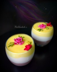فرنی سه رنگ
