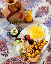 چلو جوجه کباب