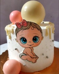 کیک اسفنجی جادویی مینی کیک بچه گانه