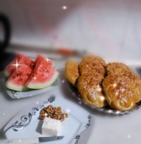 نان روغنی خوشمزه