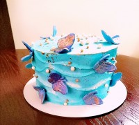 کیک پروانه ای